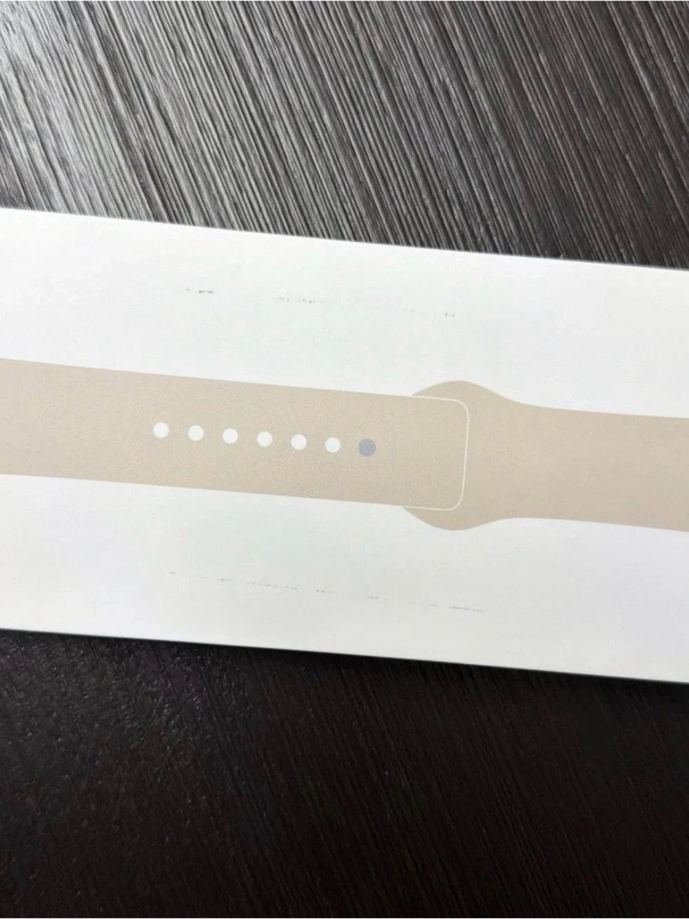 Apple Watch Sport Band Starlight